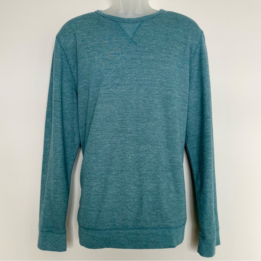 EUC | Men’s Sonoma Heathered Teal Blue Crewneck Top | Size XXL